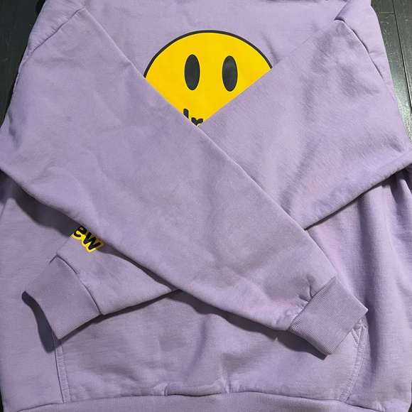 Drew House Lavender Mascot Oversized Hoodie Heavy Fleece XS Lavender purple - Picture 2 of 9